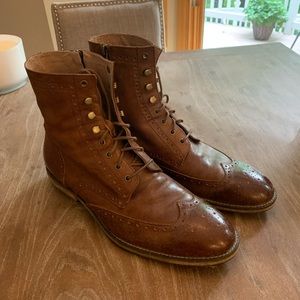 Andrew Marc Hillcrest Wingtip boot sz 11